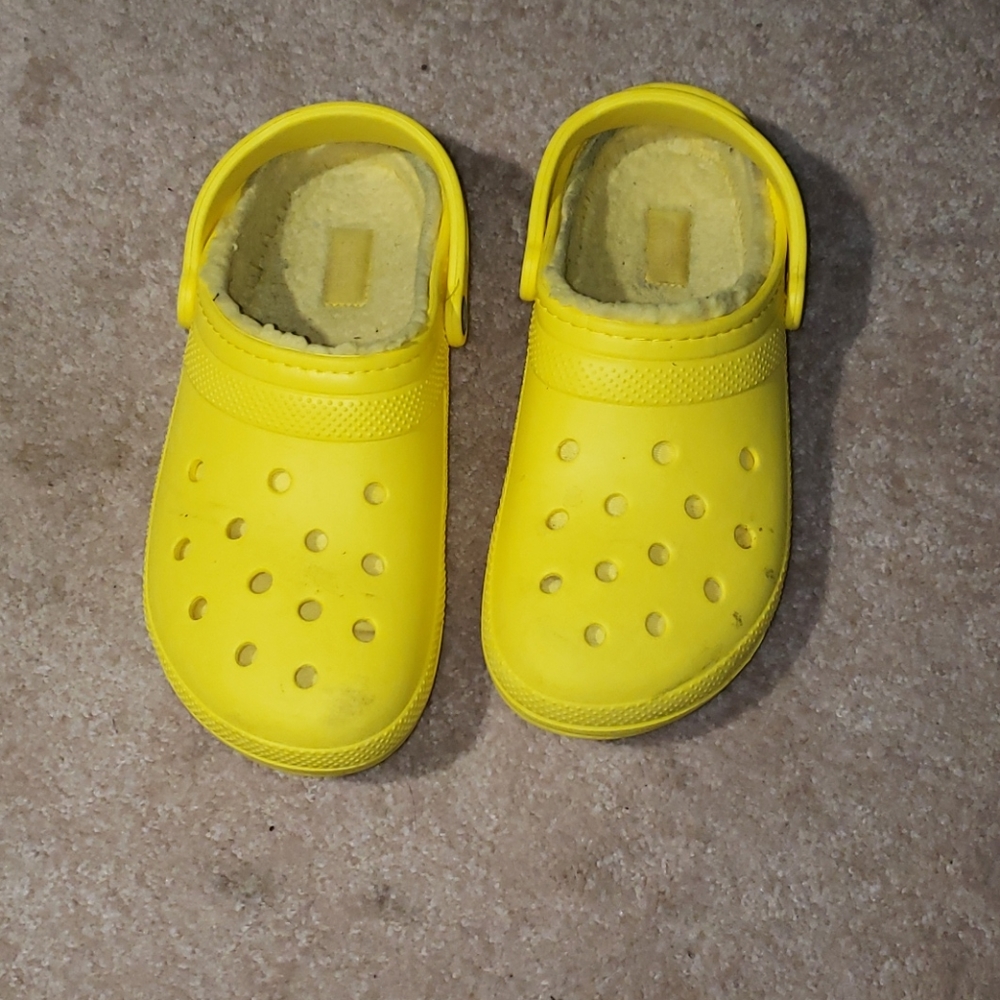 Yellow Crocs